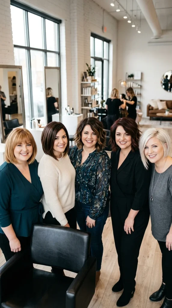 short bob for plus size women.webp
