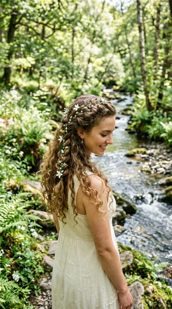 14. Curly Waterfall Braids with Forest Magic.webp