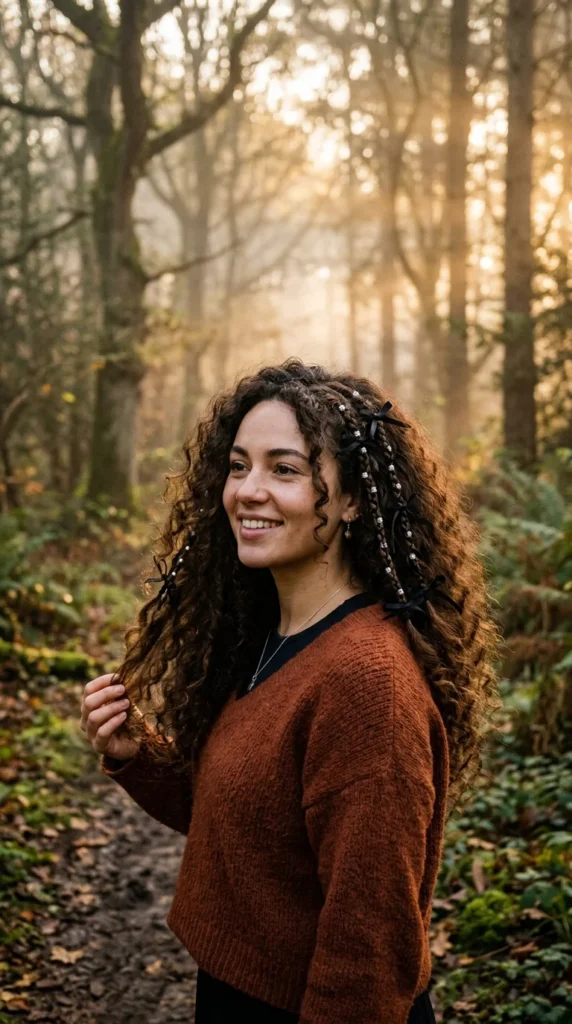 16. Mini Accent Braids with Loose Curly Hair.webp