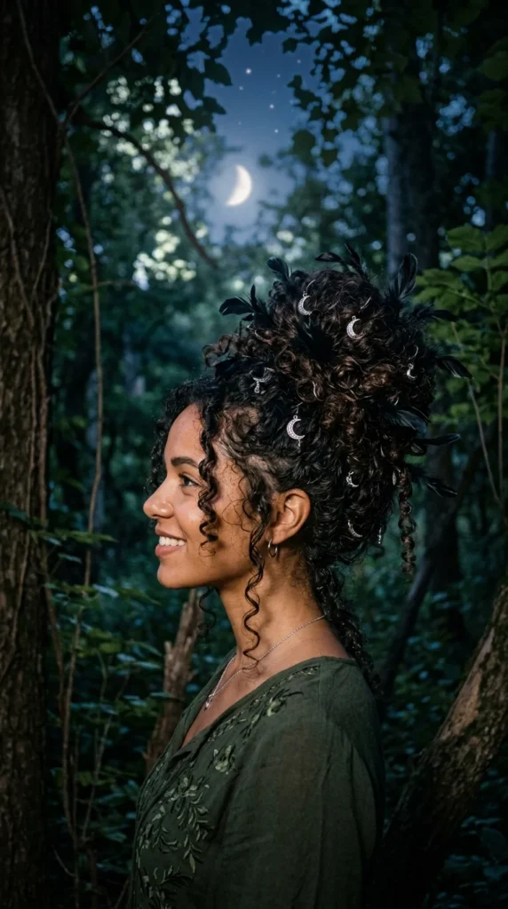 2. Messy Curly Bun with Mystic Volume.webp