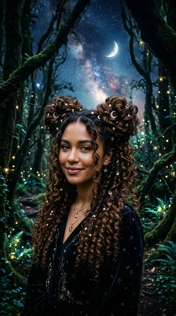 5. Twin Space Buns with Loose Curly Ends.webp